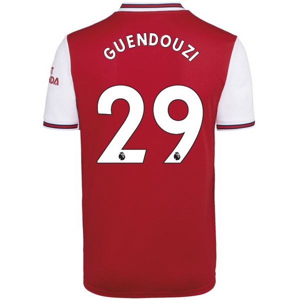 Camiseta Arsenal NO.29 Guendouzi 1ª 2019/20 Rojo